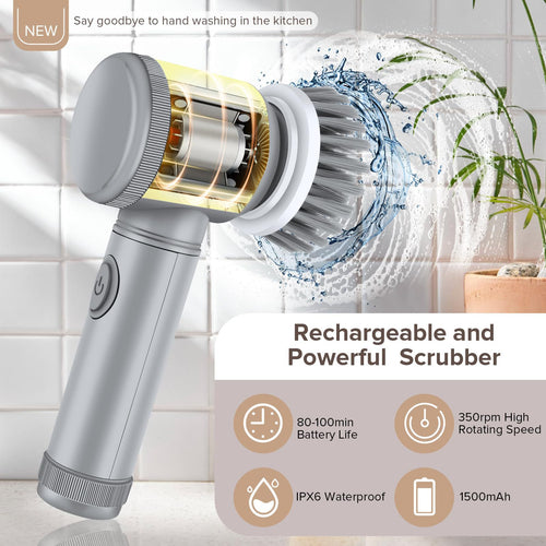 Multifunctional Electric Cleaning Brush